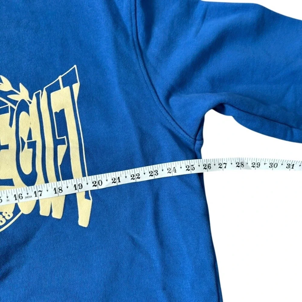 Honor The Gift Inner City Auto Club Graphic Crew Neck‎ Sweatshirt Sz XL Blue